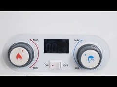 가정용 연소 배기가스 타입 가스 워터 히터 10L 20KW LED LCD 디스플레이