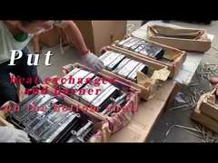 아래 껍질에 열 교환기와 연료를 넣어