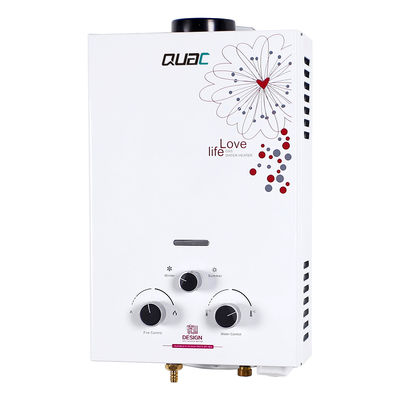 유리 페인팅 12KW 가스 워터 히터 100PCS 백색 연소 배기가스