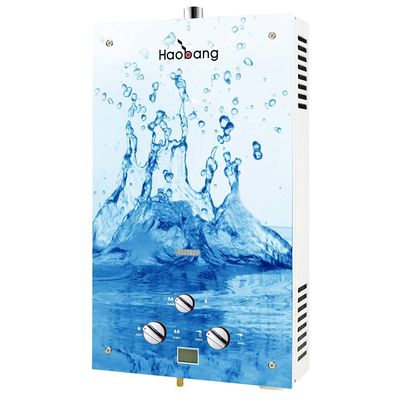 20KW 가스 보일러 LPG NG 타입 워터 히터 다채로운 유리 패널