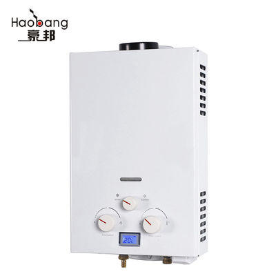 6L 1.56GPM LPG 가스 워터 히터 인스턴트 히팅 탱크 없는 샤워용