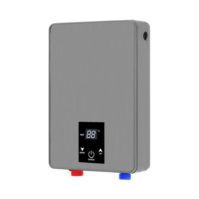 즉시 난방 터치 스크린 제어 탱크 없는 워터 히터 6KW IPX4 방수