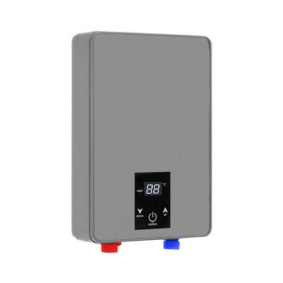 터치 버튼 LED 디스플레이와 함께 3단계 6000W 탱크 없는 전기 온도