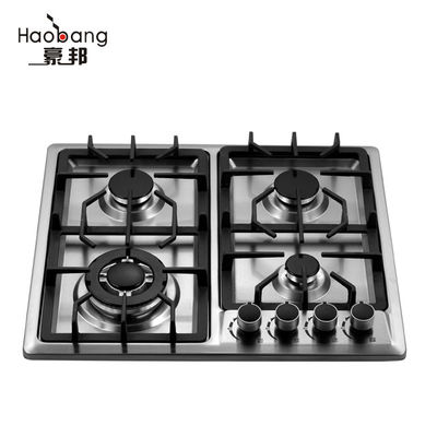 천연가스 LPG 가스 요리 스테인리스 스틸 4 연장 가스 호브