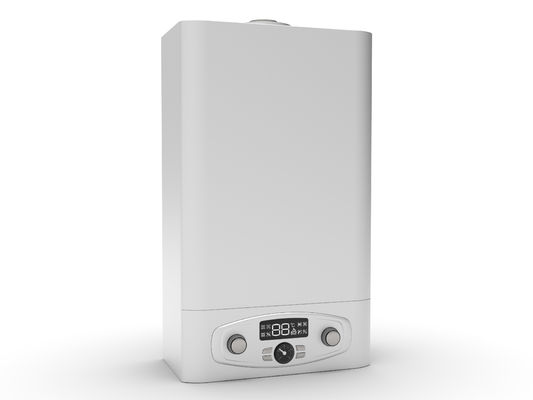 20KW 흰색 듀얼 버튼 가스 보일러 가구 온수 난방