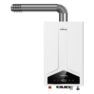 AC220V / AC110V 강제 환기 가스 워터 히터 산소 없는 구리 탱크 열 교환기