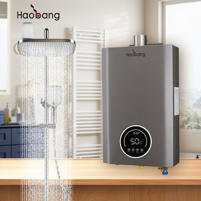 NG 2000Pa / LPG 2800Pa 최선 환기와 배기가스를 위해 강제 환기 가스 워터 히터